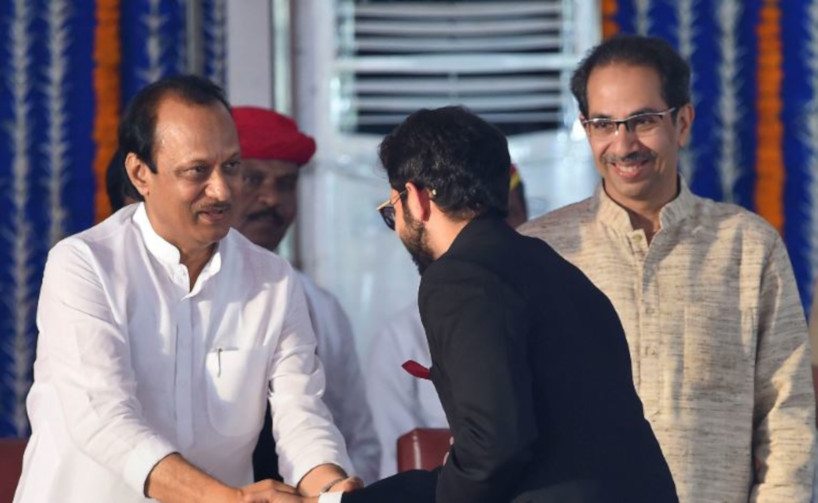 ajit pawar gets finance and anil deshmukh becomes home minister