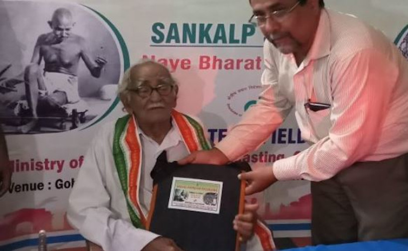 freedom fighter bhim chandra jani dies at the age of 107 due to prolonged illness