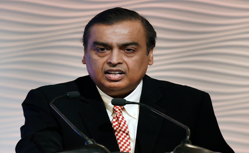 Reliance Industries' consolidated net profit up 13.5 percent in the third quarter to a record 11,640 crore