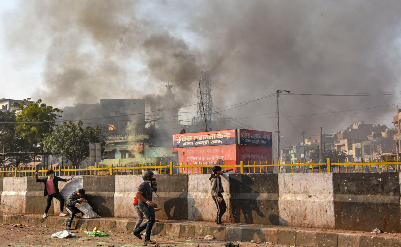 curfew imposed in four areas of delhi in caa violence stir