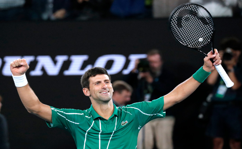 Djokovic won the Australia Open title