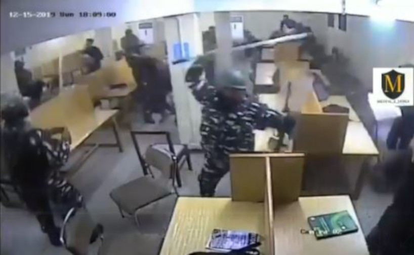 Jamia committee releases video of paramilitary personnel attacking students in library on Dec 15